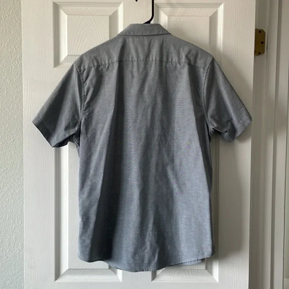 Blue RVCA button down - Picture 5 of 7